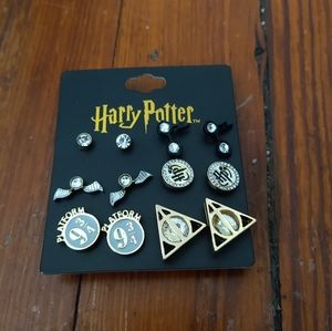 Set of Harry Potter earrings